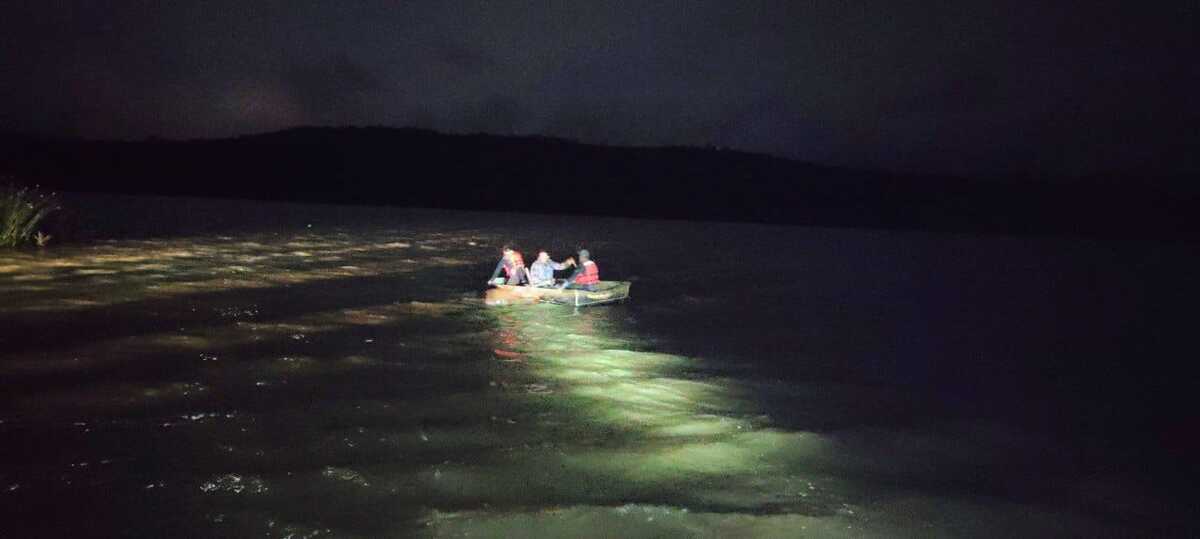 El cuerpo fue rescatado de la presa durante la noche. (Cortesía)