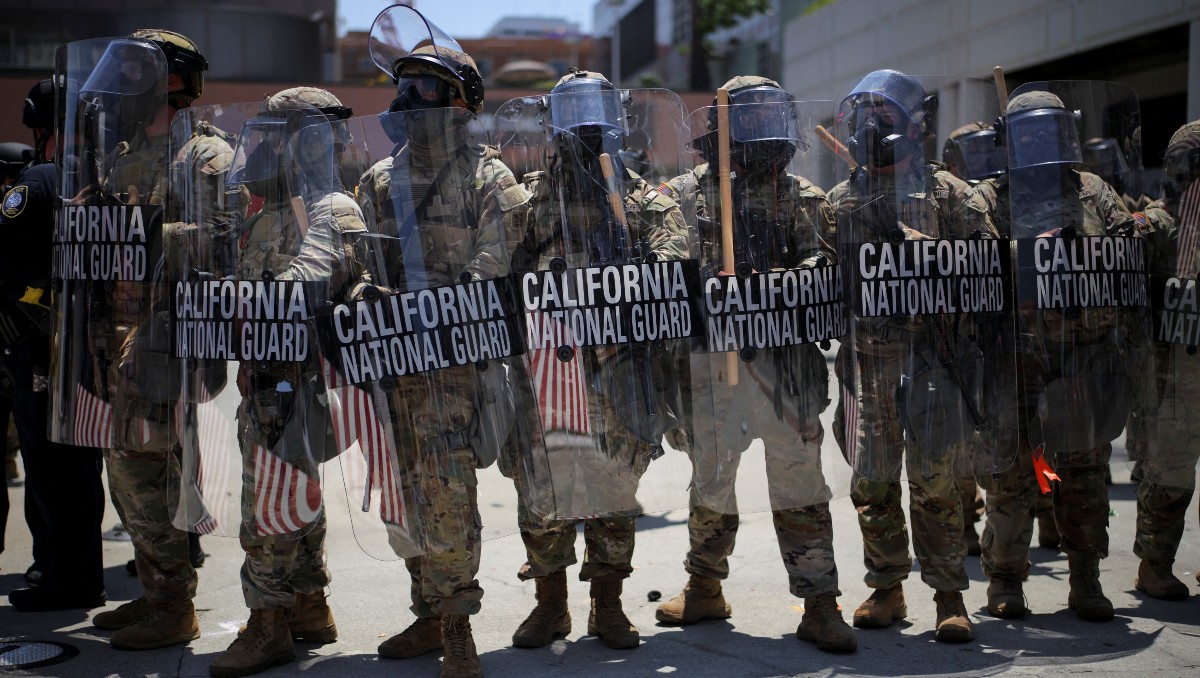 El gobernador Gavin Newsom demandará al presidente por el despliegue militar. | Reuters