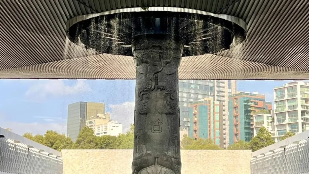 Imágen de la funte del museo de Antropología | Especial