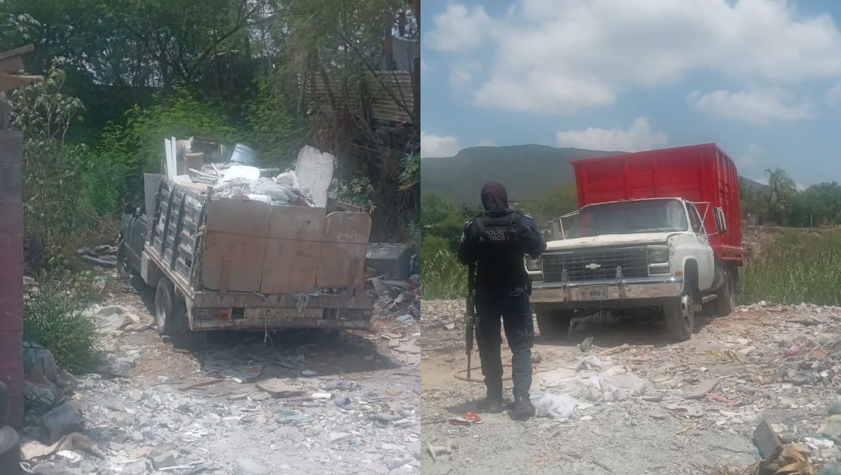 A los detenidos también se les aseguraron dos camionetas de carga | Especial