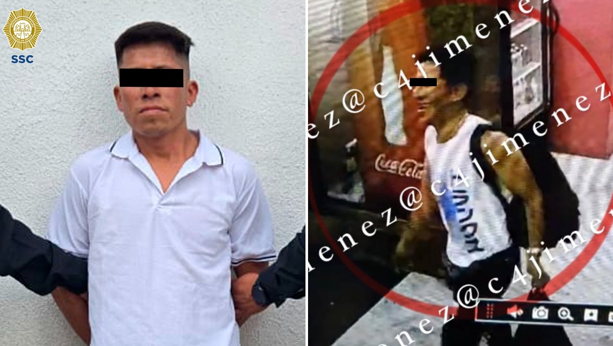 Bacilio 'M' fue detenido por su presunta relación con el feminicidio del hotel Hipódromo Garage en CdMx. | Especial