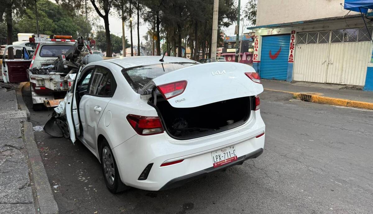 Choque de auto en la GAM en CDMX | Ramón Ramírez