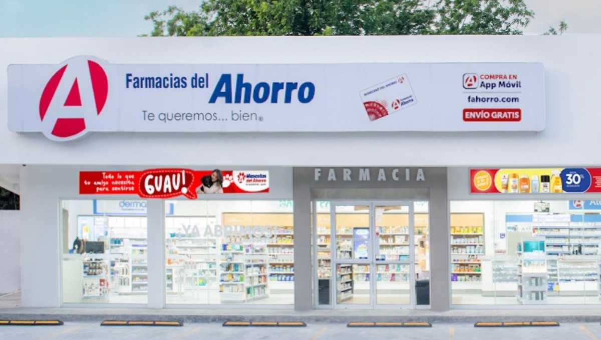 Farmacias del Ahorro es una cadena mexicana de más de 33 años en el mercado. Foto: Especial