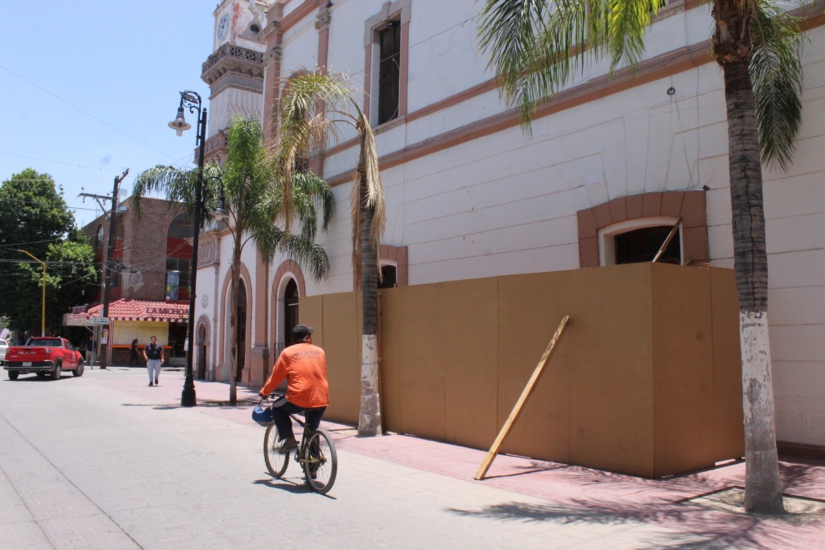 INAH rechaza propuesta de Lerdo para reparar el Palacio Municipal. (Roberto Amaya)