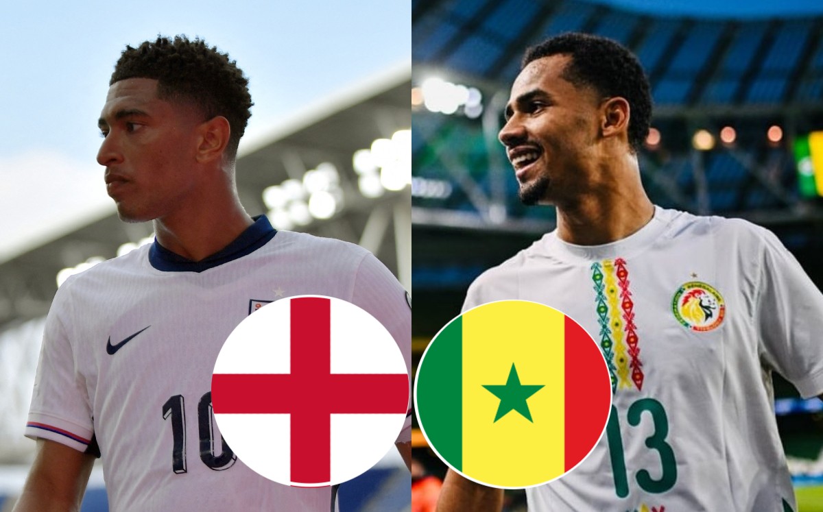 Inglaterra vs Senegal. EN VIVO partido amistoso internacional HOY (AFP/X @FootballSenegal)