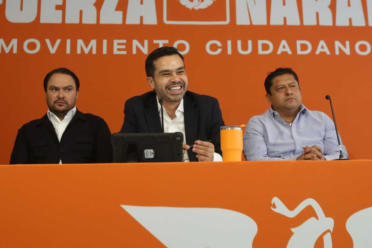 Jorge Álvarez Máynez, presidente de Movimiento Ciudadano desde Papantla, Veracruz | Ariana Pérez