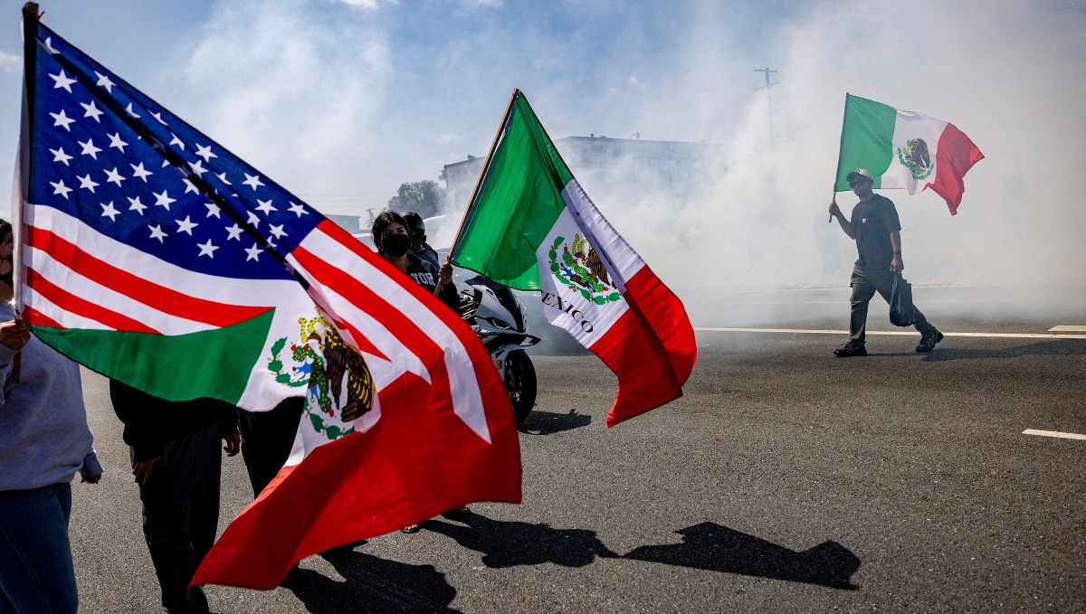 Las redadas de ICE en Los Ángeles han sido fortalecidas para contrarrestar las protestas de la comunidad latina | REUTERS