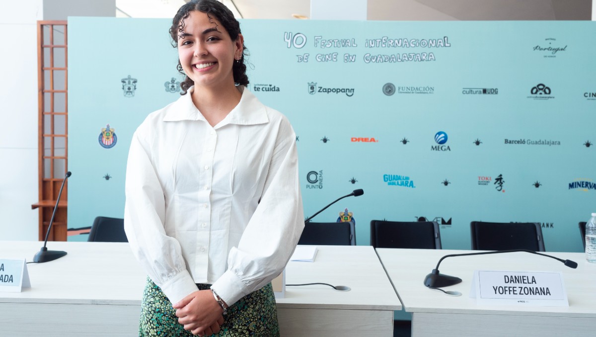 Revilla Casillas planea especializarse en distribución y producción ejecutiva con el apoyo de la Beca Jenkins-Del Toro. (Cortesía)