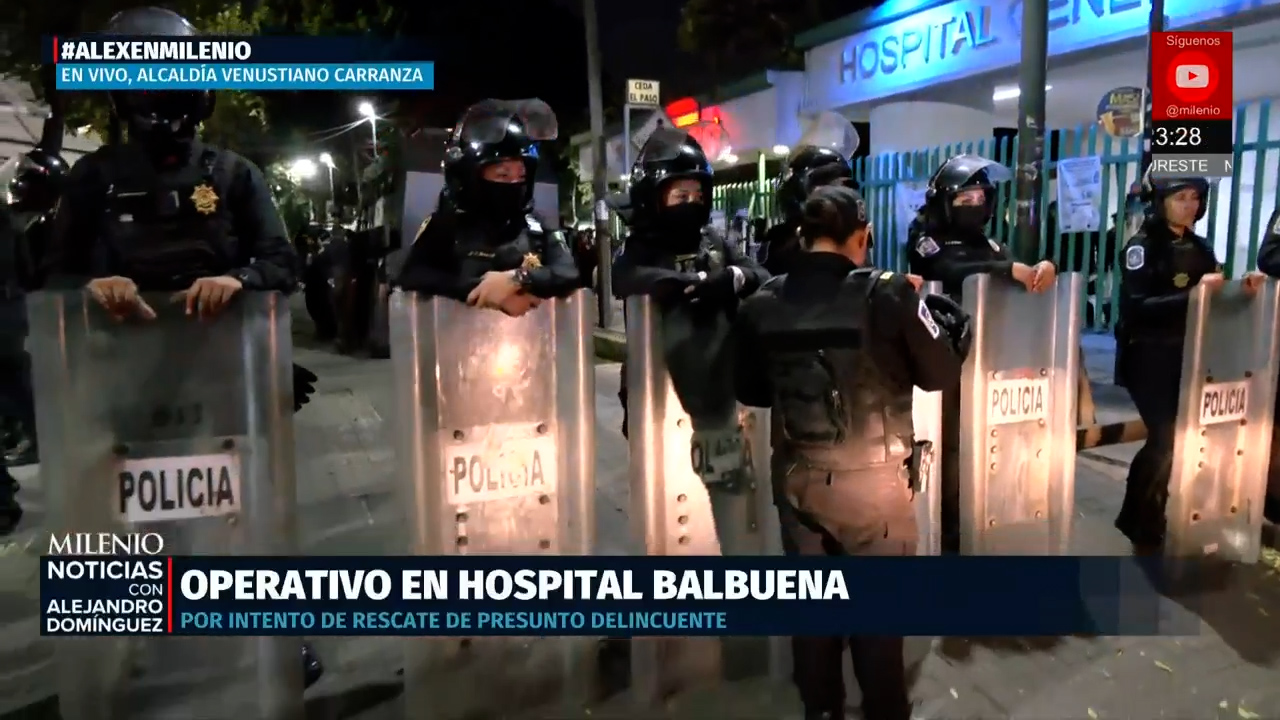 Seguridad máxima en Hospital Balbuena tras violento intento de rescate