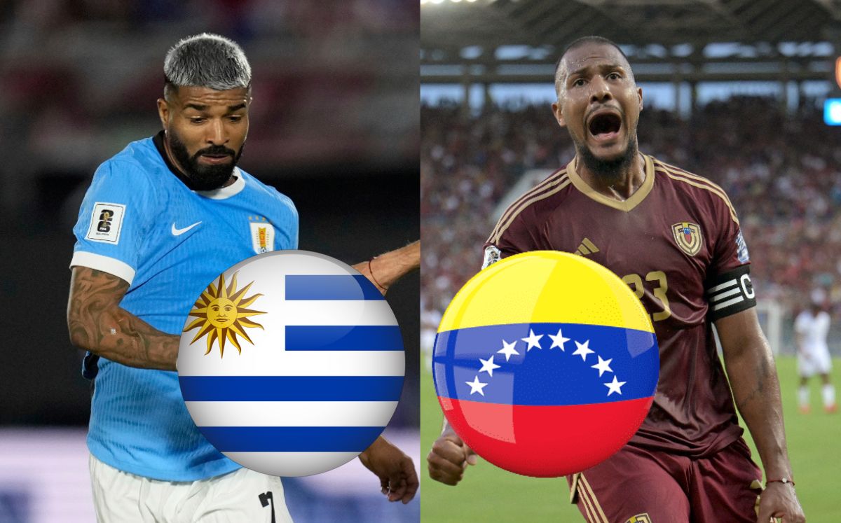 Uruguay vs. Venezuela Dónde ver EN VIVO partido de eliminatorias Conmebol 2025 HOY  (AP / AFP)
