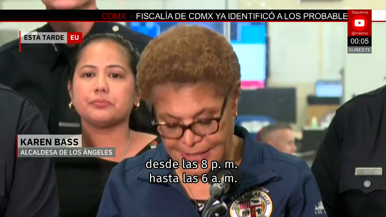 Los Ángeles entra en toque de queda ante estallido por redadas migratorias