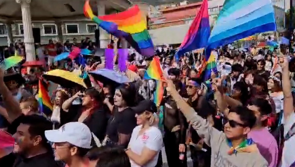 Histórica primera marcha LGBT+ en tres municipios de Hidalgo