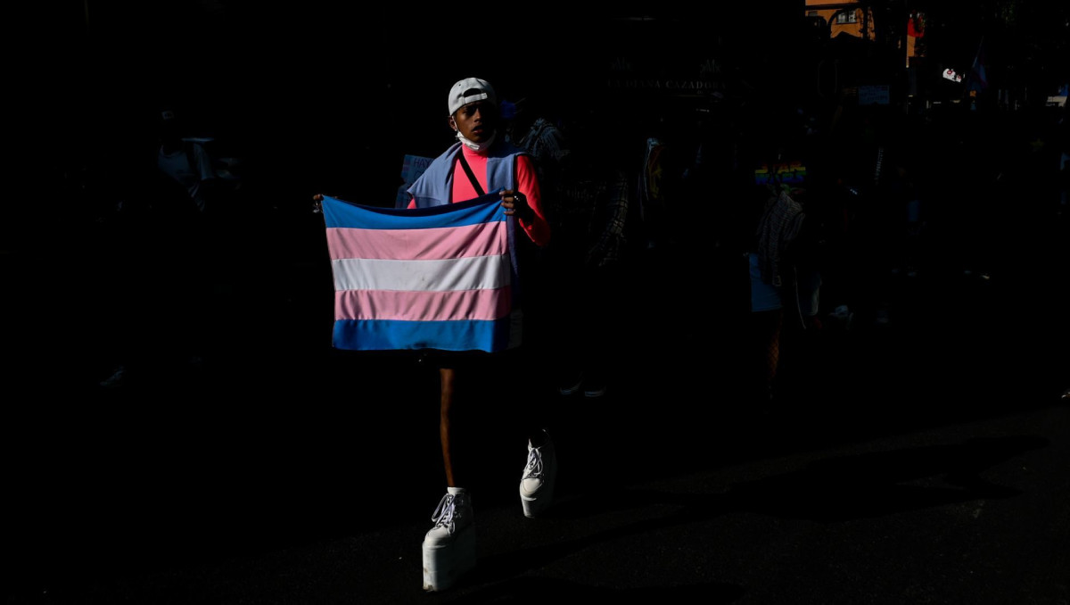 Imagen ilustrativa de una manifestación en defensa de los derechos de las personas trans en CdMx | Cuartoscuro