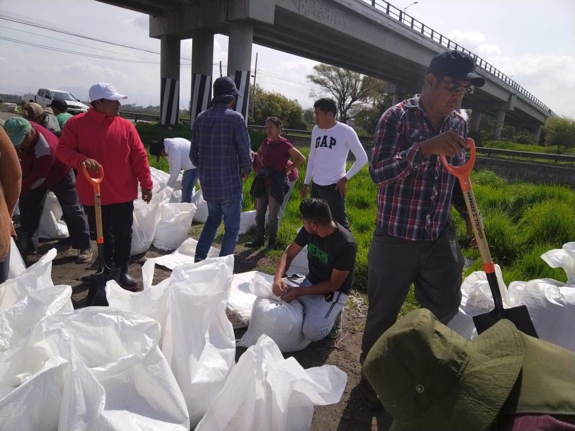 Se prevé que en el encostalamiento se lleve a cabo en barrios del municipio de San Mateo Atenco. (Foto: especial)