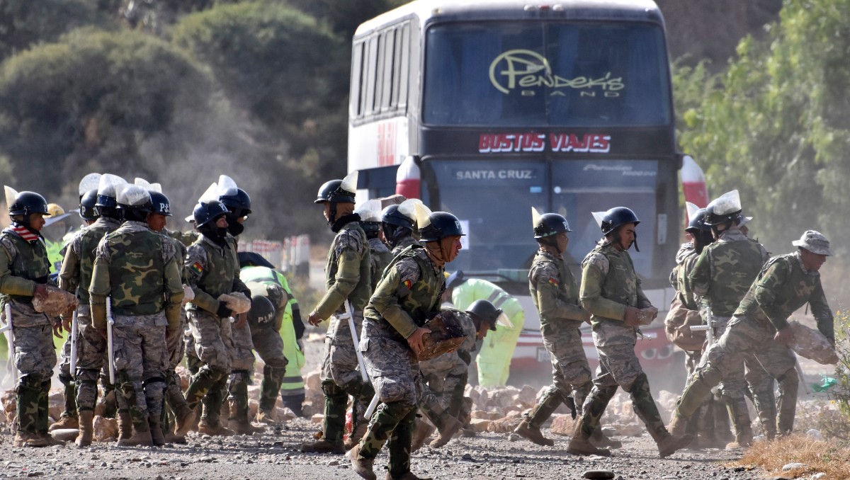 Seguidores de Evo Morales exigen que se le permita postularse de nuevo a la presidencia. | AP