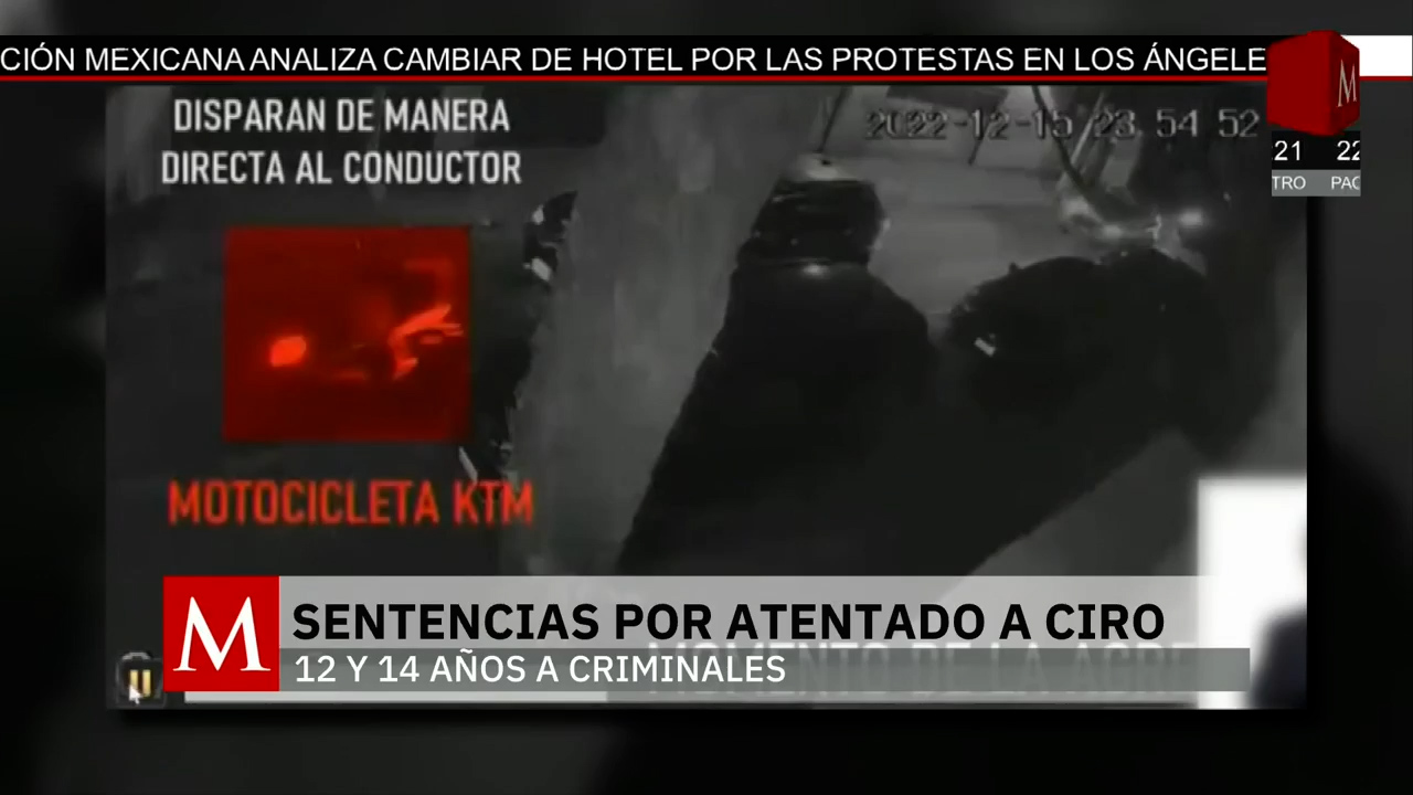 Sentencian a dos culpables del ataque contra Ciro Gómez Leyva