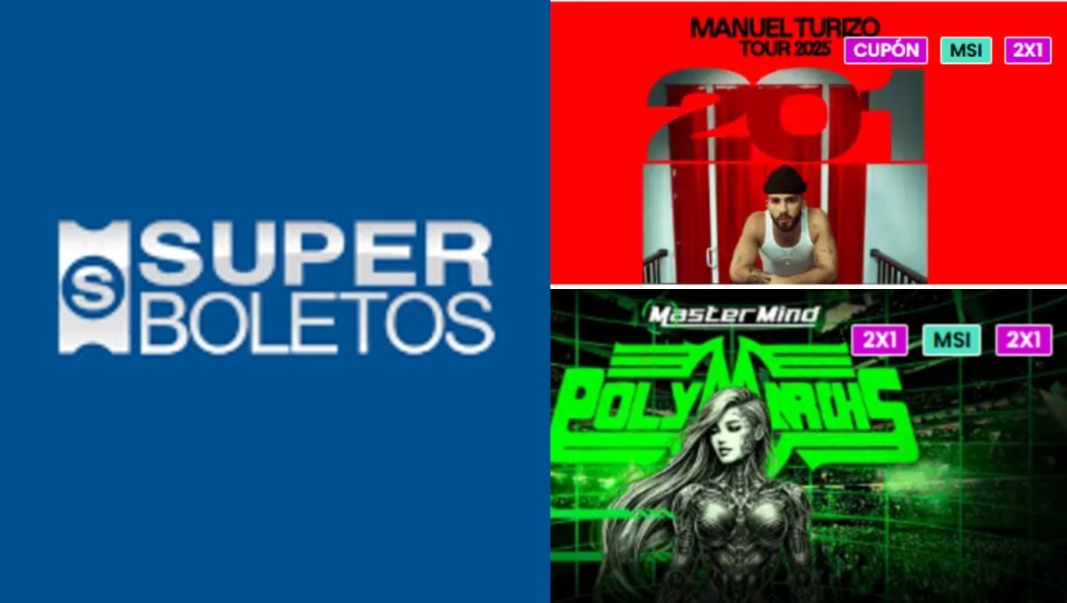 Superboletos también cuenta con 2x1 semanal como Ticketmaster | Especial