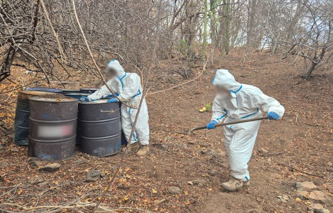 La afectación económica tras Inhabilitar 6 áreas de concentración para fabricar metanfetamina en Sinaloa fue de 177 mdp. | SSPC