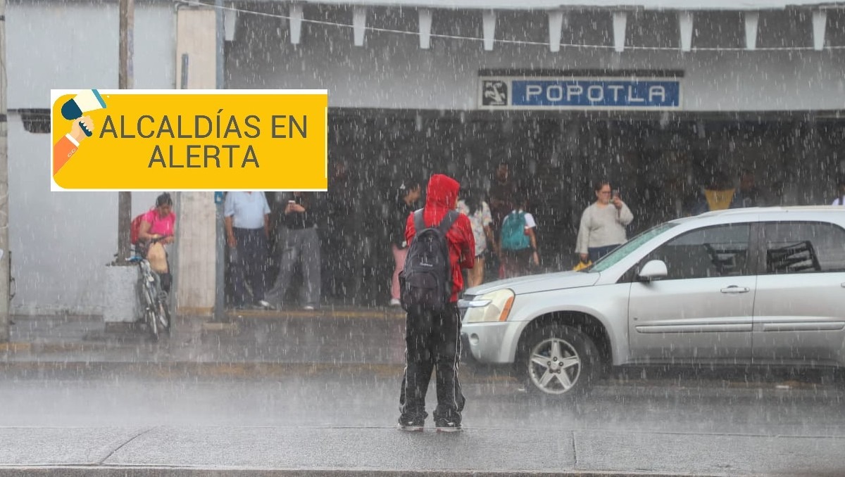 La alerta amarilla por lluvias fuertes se ha activado para la Ciudad de México este jueves 12 de junio | Especial