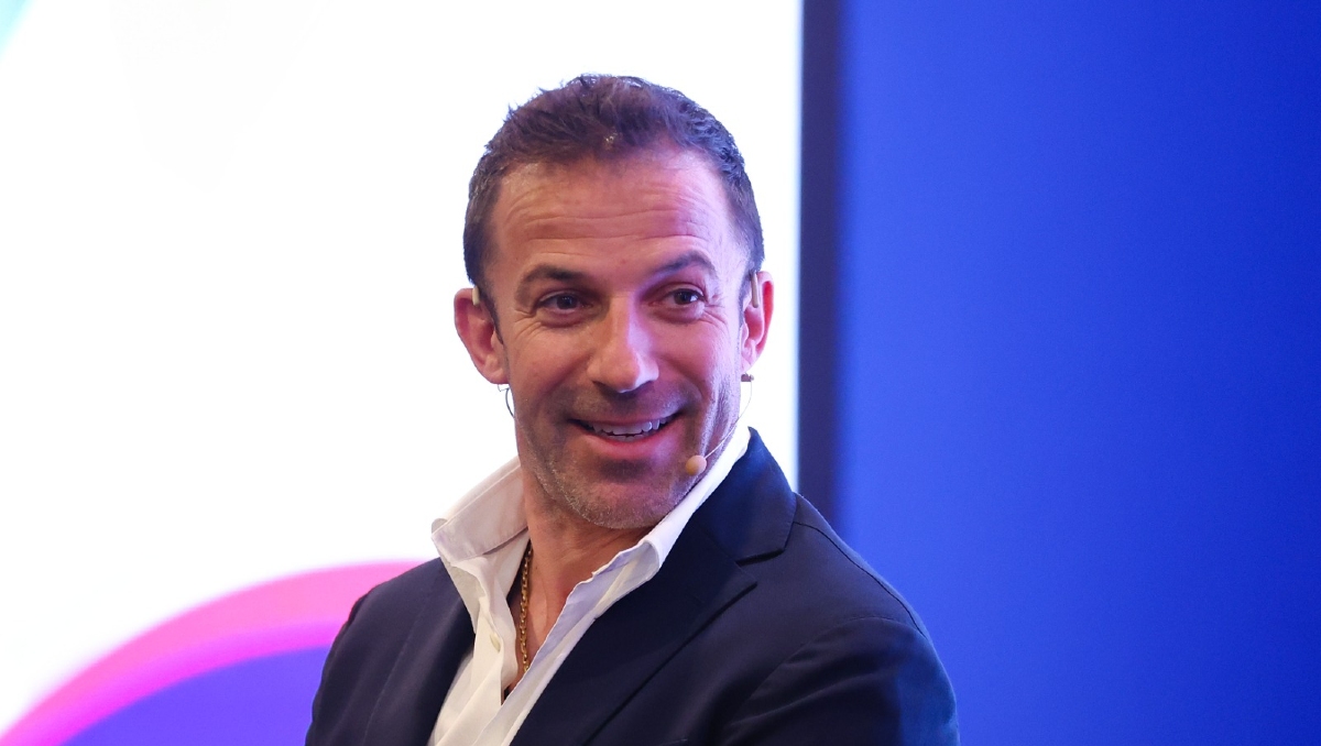 Alessandro Del Piero, emocionado por el segundo partido de leyendas FIFA (Jorge López)