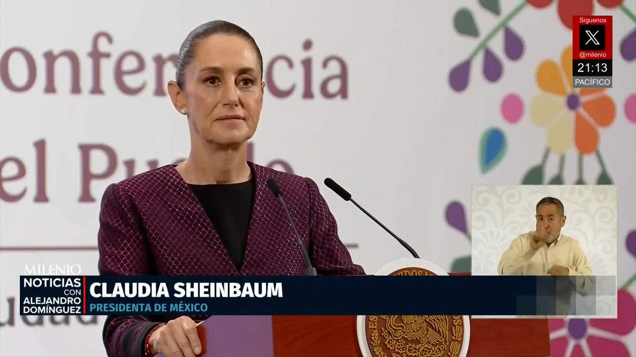 Claudia Sheinbaum rechaza acusaciones por disturbios en Los Ángeles