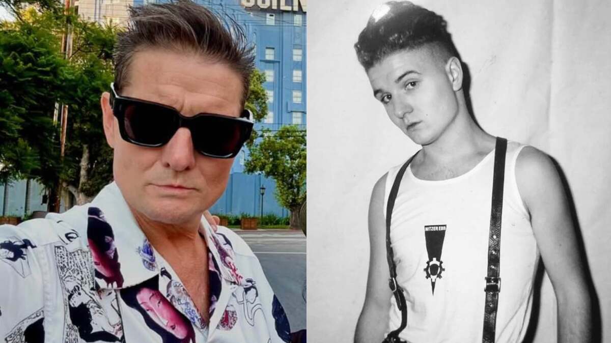 Douglas McCarthy, cantante de Nitzer Ebb. | ESPECIAL
