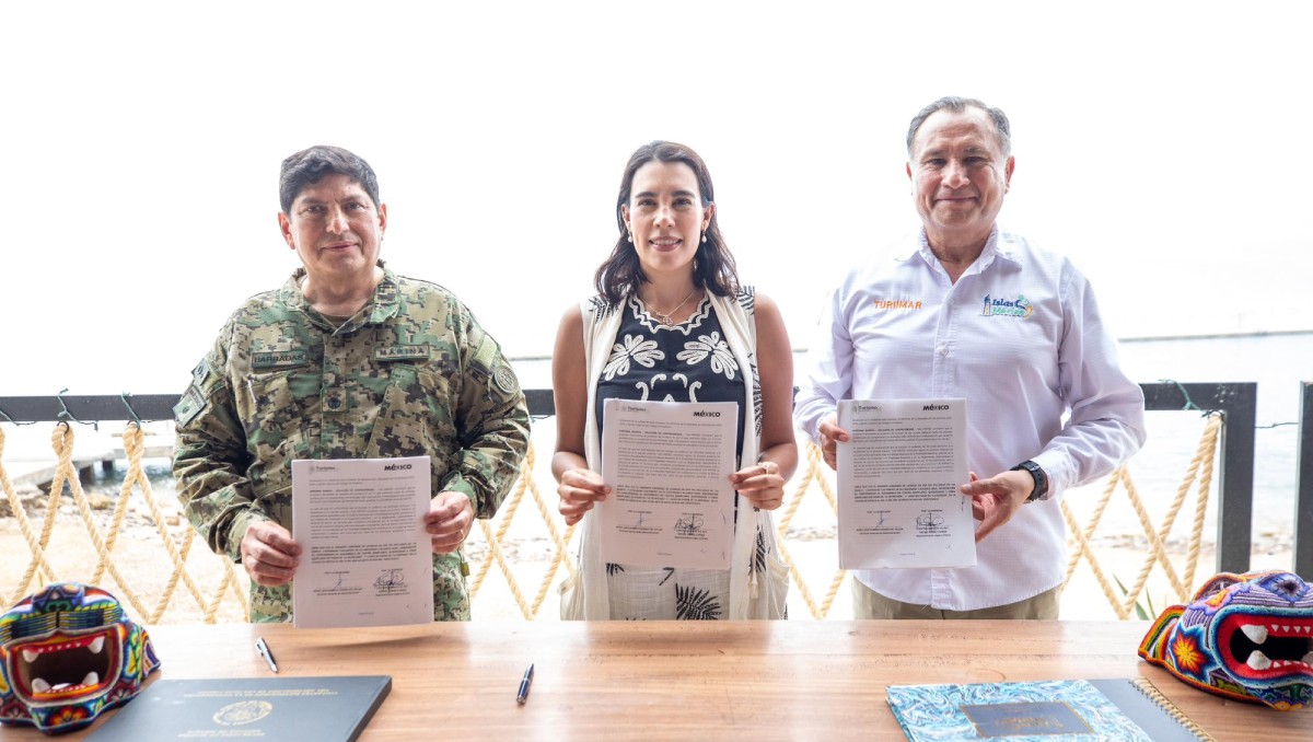 Islas Marías es un destino que merece ser reconocido por todo el mundo, dijo la titular de la Sectur. Foto: Especial