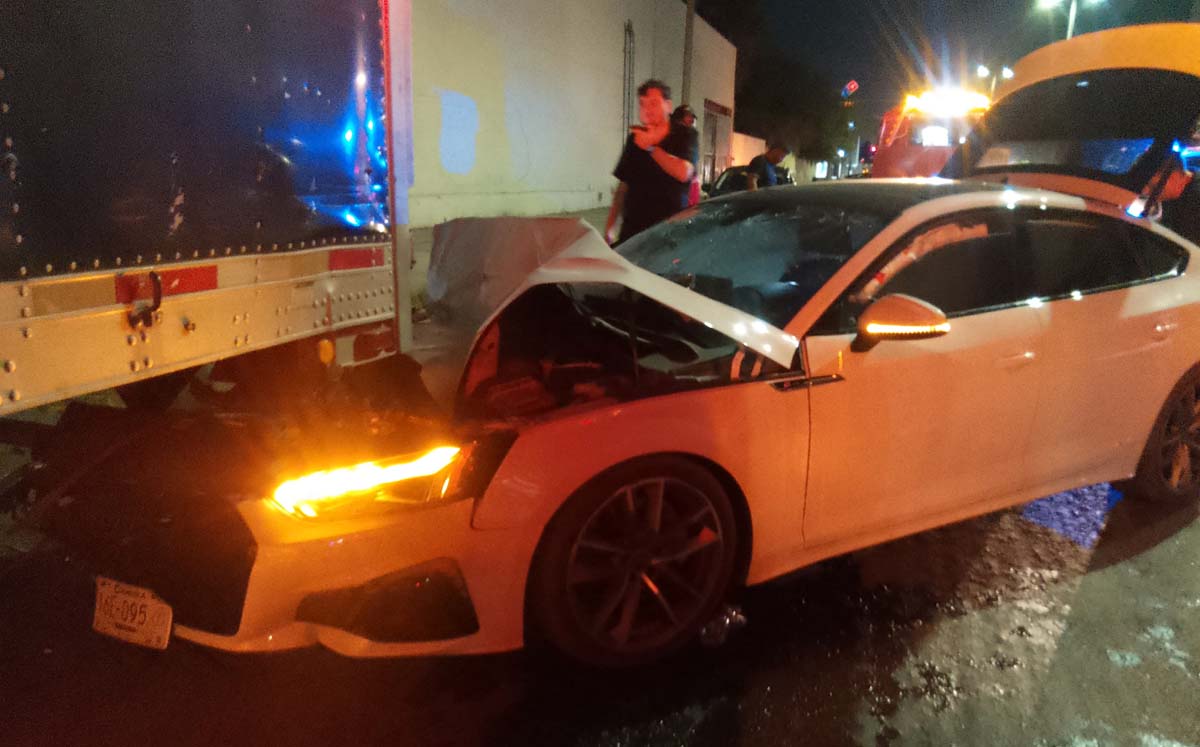 Pese a lo aparatoso del accidente, el conductor resultó ileso. l Especial