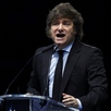 El presidente argentino, Javier Milei, pronuncia un discurso en el Madrid Economic Forum, en Madrid, España. Reuters