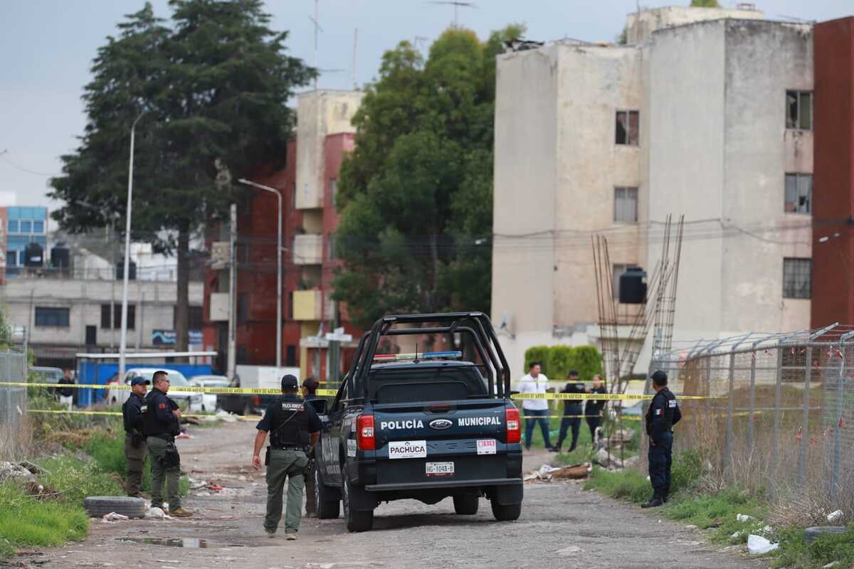 Restos humanos fueron localizados en un costal en Pachuca (Jorge Sánchez)