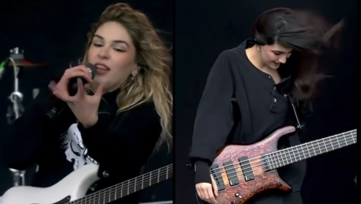 The Warning en el Rock am Ring con frío