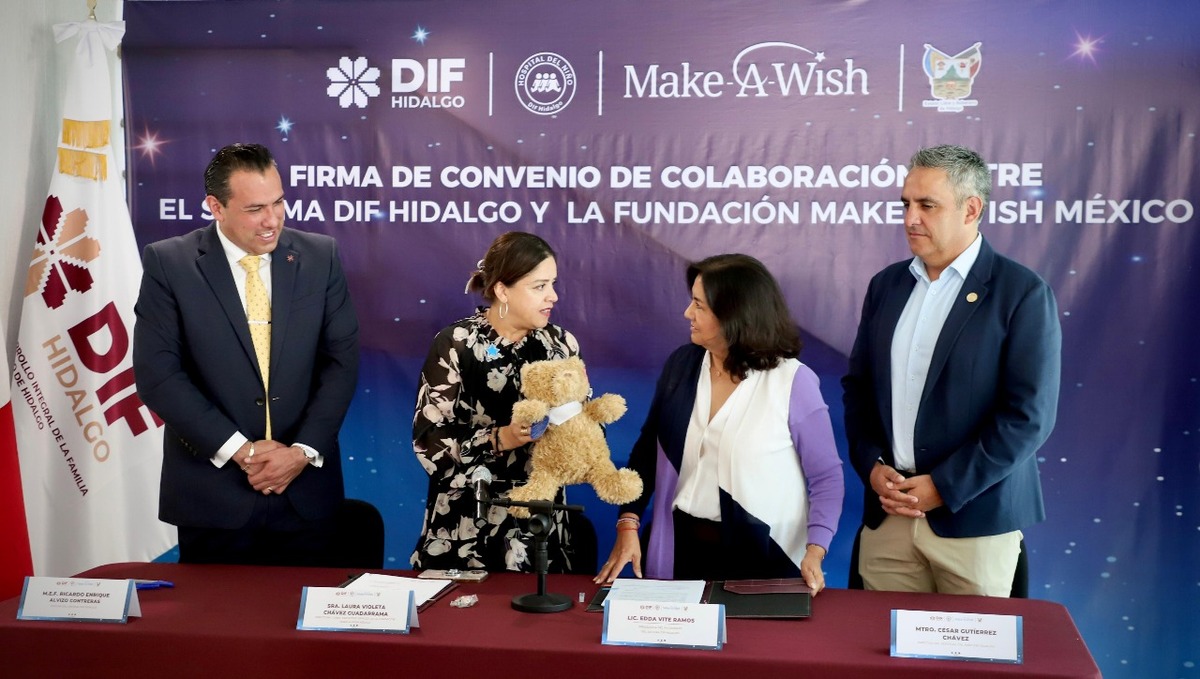 Alianza histórica con la Fundación Make-A-Wish México. (Cortesía)!