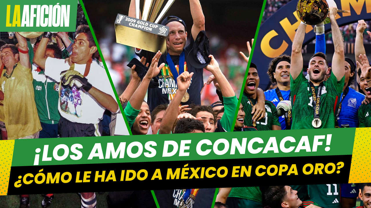 ¿Cuántas veces ha sido campeón México de la Copa Oro?