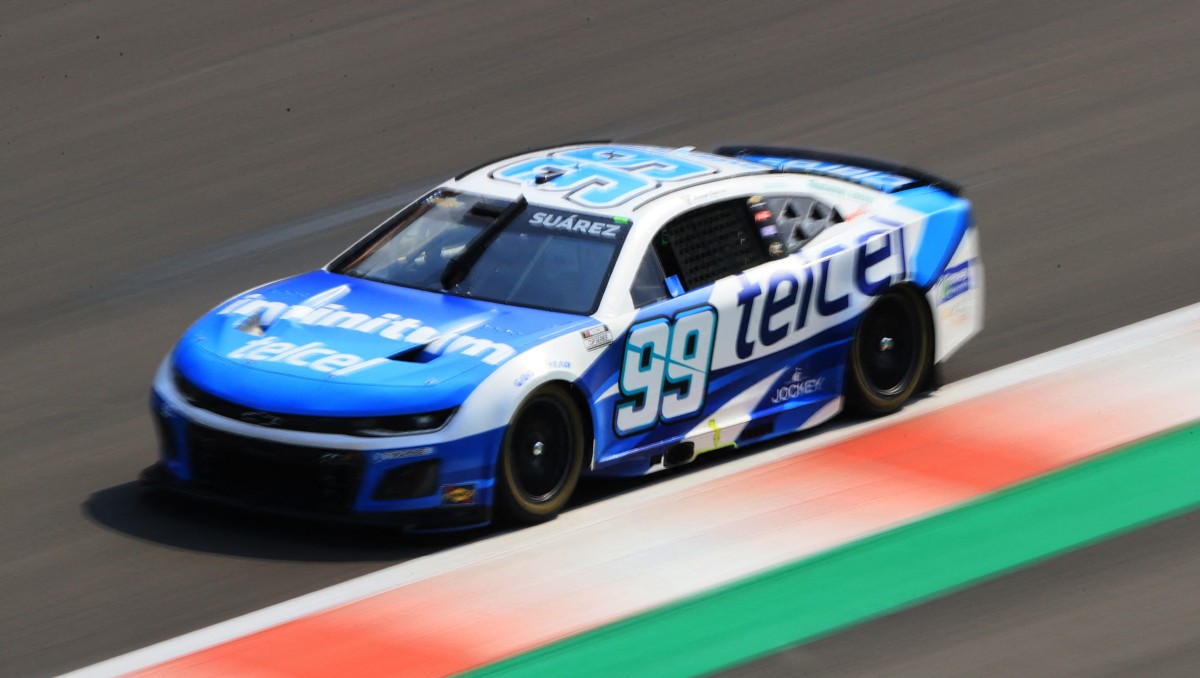 Daniel Suárez, decimosegundo y noveno en prácticas 1 y 2 de NASCAR Cup Series en México (Reuters)