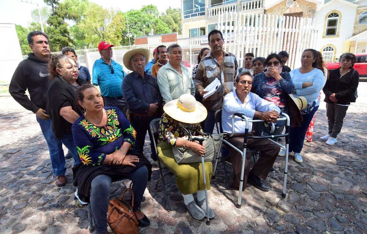 Ejidatarios de Conejos. (Francisco villeda)