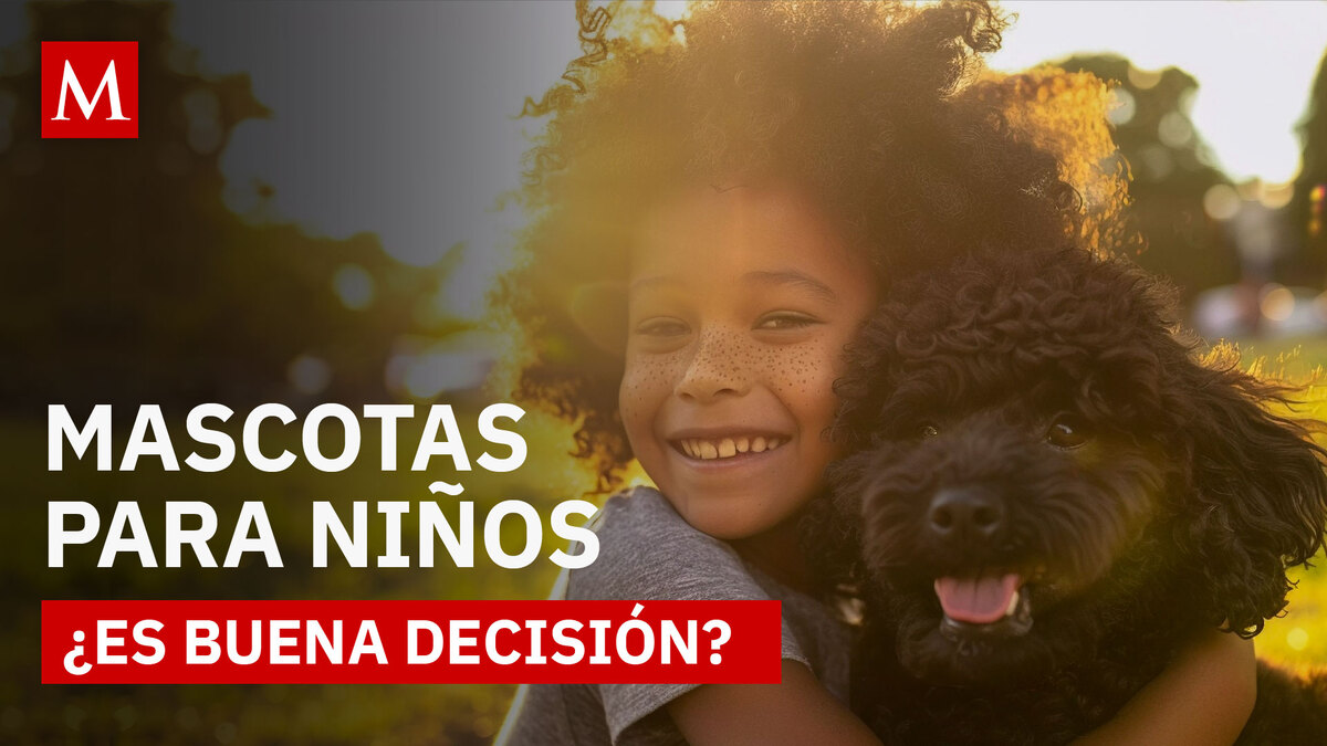 ¿Es buena idea que los pequeños tengan mascotas? Esto dice una experta