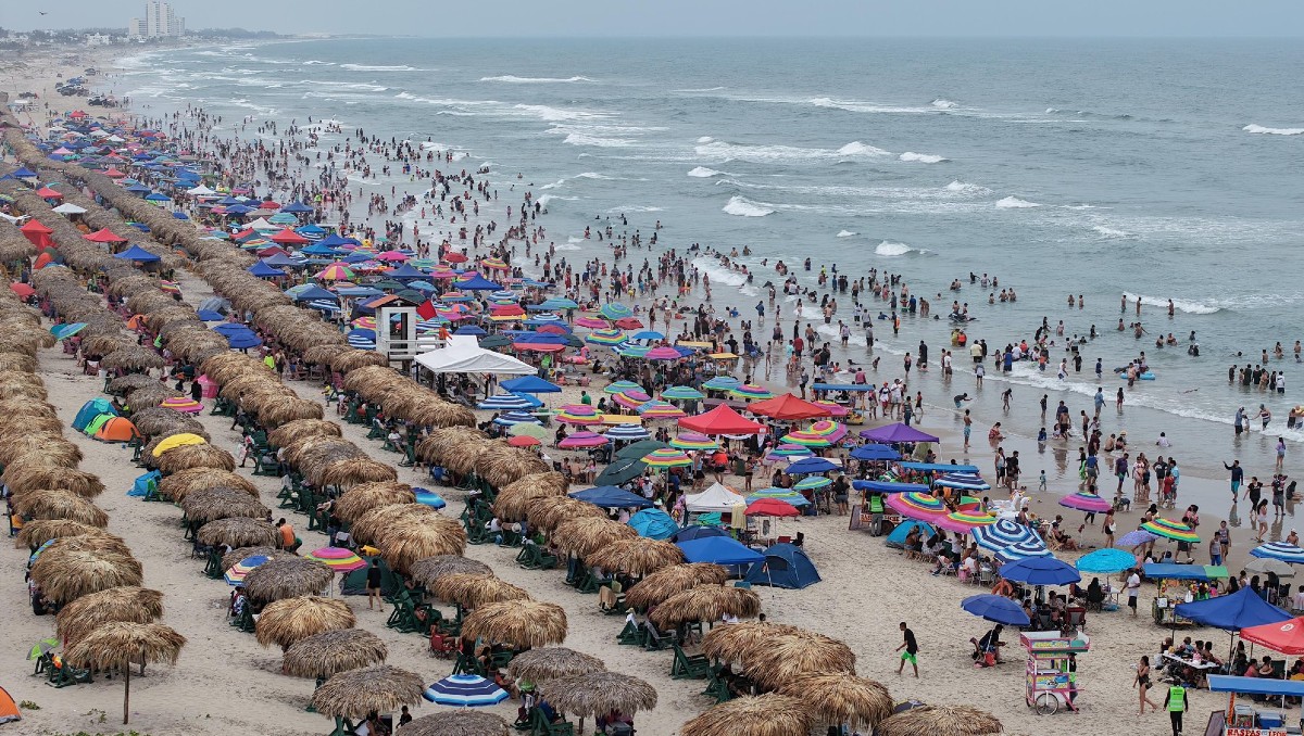 Playa Miramar de Ciudad Madero, Tamaulipas.
