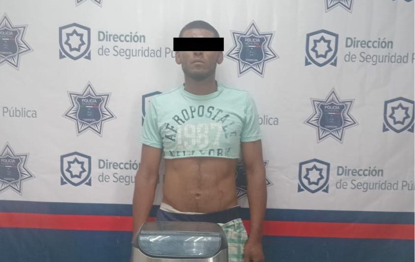 En Torreón, ladrón llora al ser detenido. (Notivox Policía)