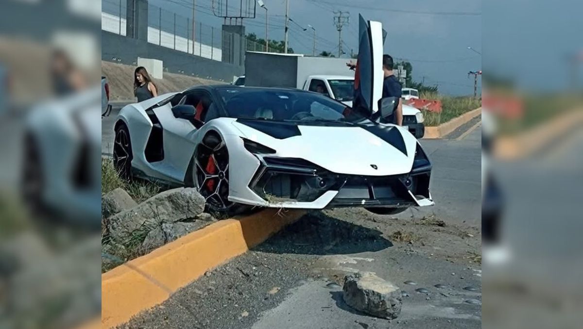 El accidente se registró a la altura del retorno de Buena Vista, en Allende. | Especial.