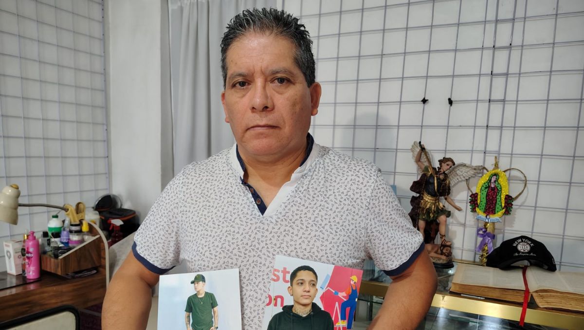 Don Jacinto González Robledo busca a su hijo desde el pasado 10 de enero del año en curso. Foto: Agustín Martínez
