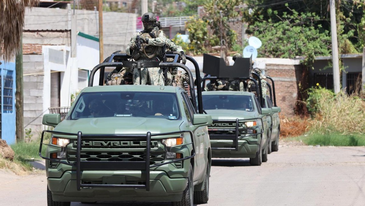Mil 600 elementos federales toman Sinaloa para reforzar seguridad