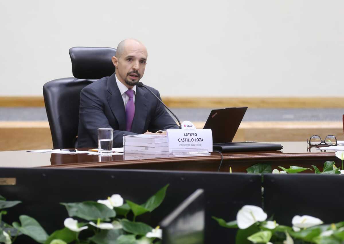 Arturo Castillo, consejero del INE. | Foto: Araceli López