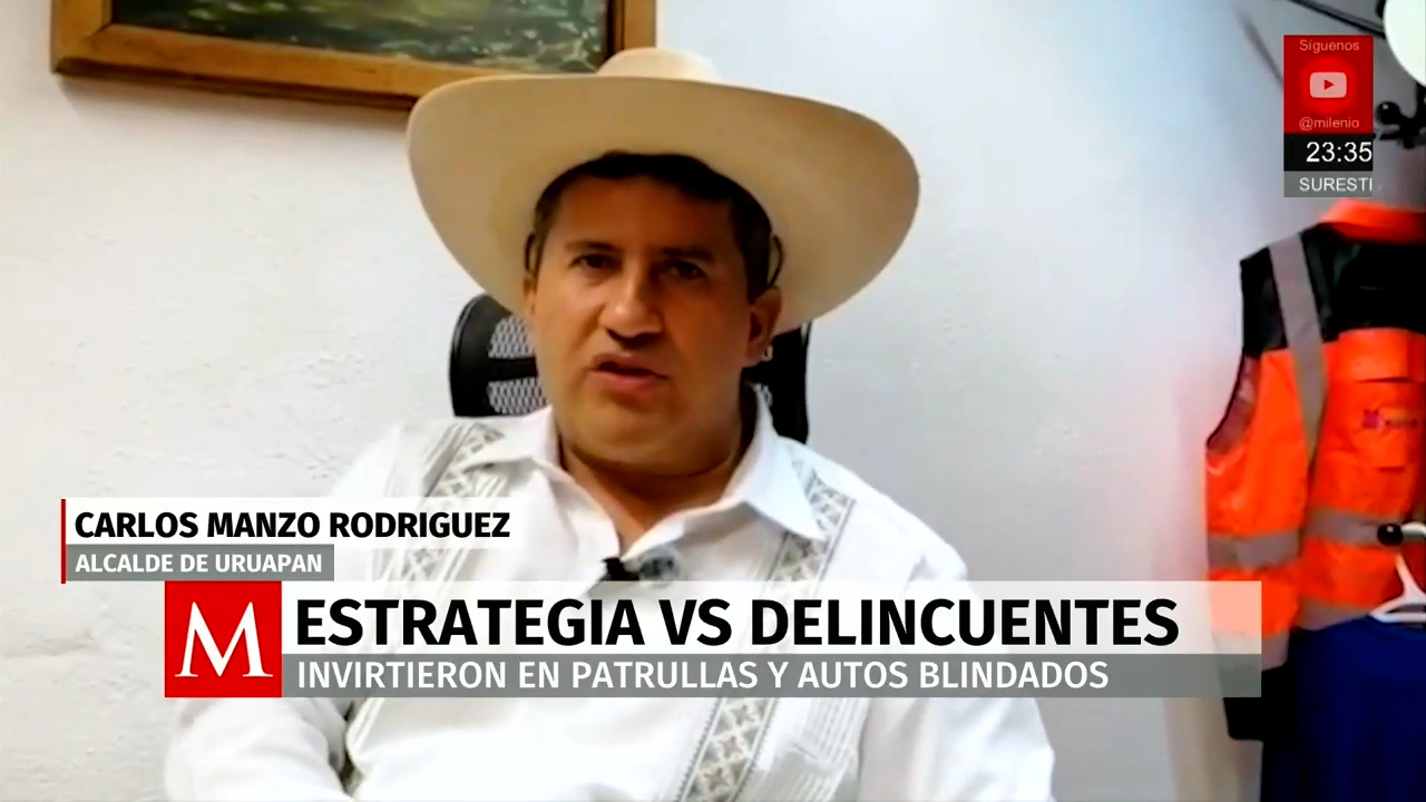 “No soy Bukele”: El alcalde de Uruapan defiende su política contra el narco