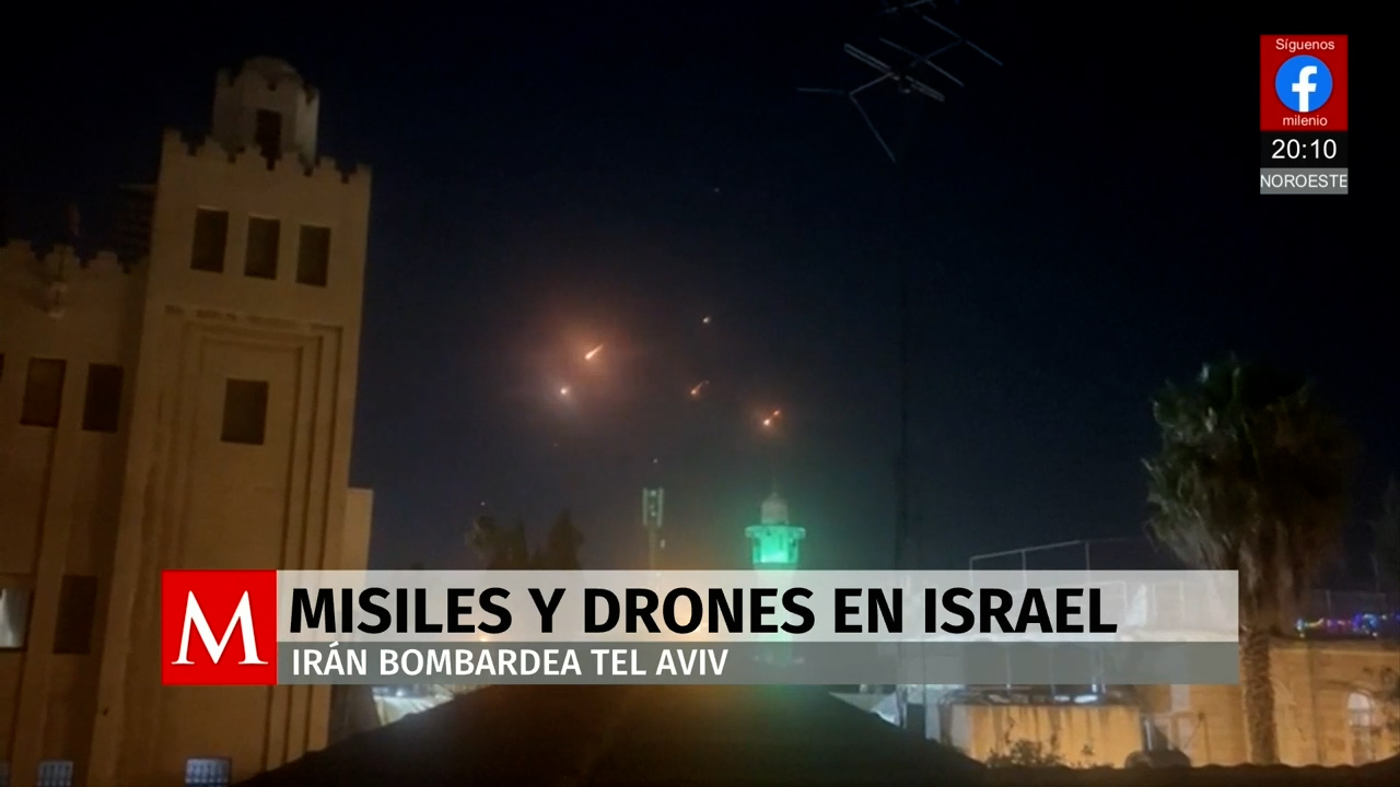 Irán lanza ofensiva con misiles sobre Israel y provoca alarma en Jerusalén