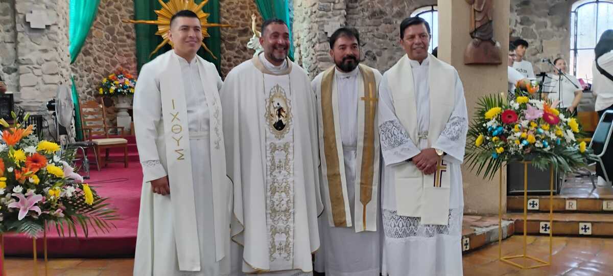 El presbítero en su paso por las parroquias a las que ha pertenecido, como lo fue tres años atrás la parroquia de Cristo Rey de Torreón. | Archivo
