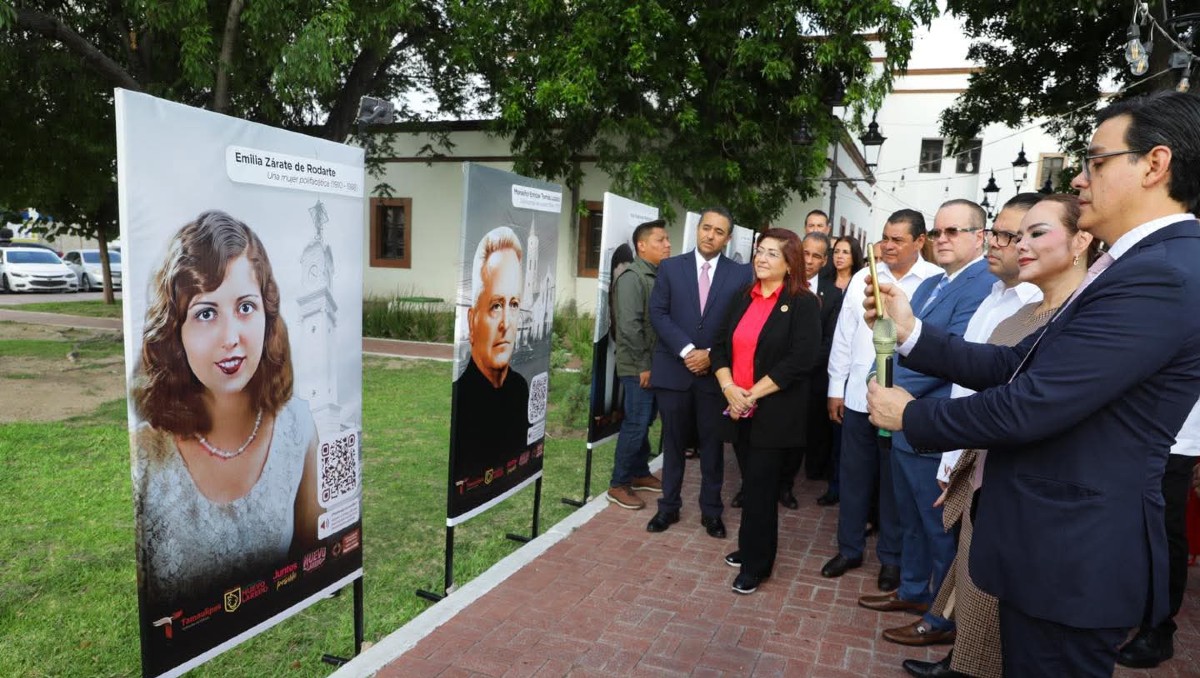 Realizaron una exposición “Rostros de Nuestra Historia”. (Cortesía)