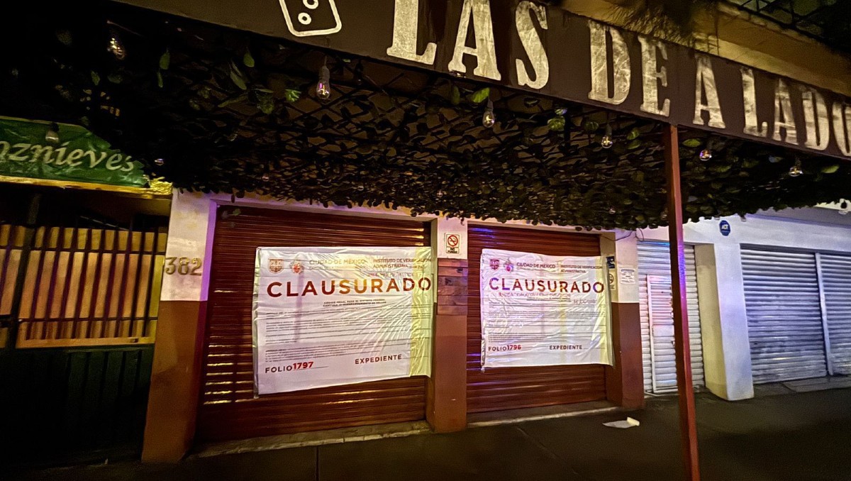 Suspenden 43 bares en CdMx. (Foto: Especial)