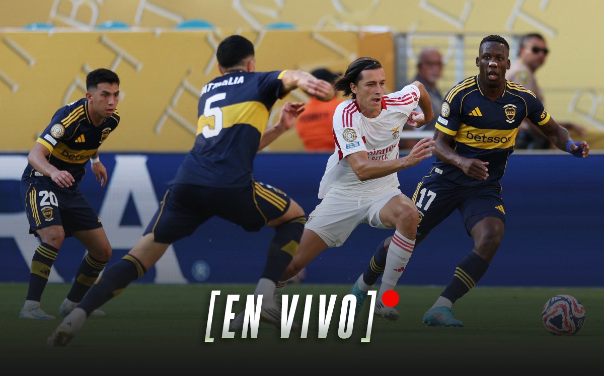 Boca Juniors vs Benfica EN VIVO | Partido HOY de la fase de grupos del Mundial de Clubes 2025 (Reuters)