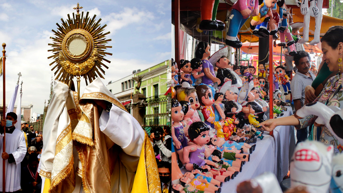 Celebración del Corpus Christi en Puebla | Agencia Es Imagen