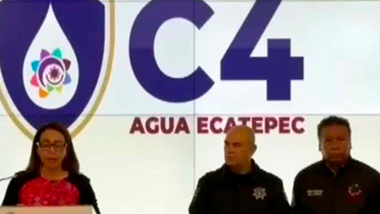 En Ecatepec, presentan el 'C4 del Agua'; buscan mitigar fugas y prevenir inundaciones